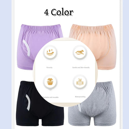 Culotte d’Incontinence Lavable pour Hommes – Protection Fiable, Augmente la Confiance et Réutilisable pour Seniors