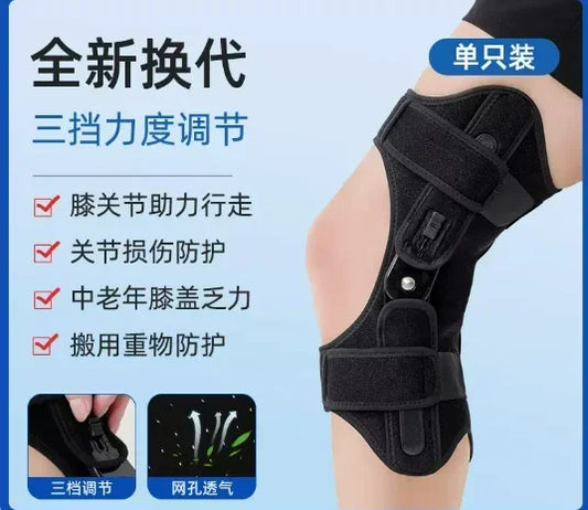 Orthèse de Genou à Exosquelette Avancé – Aide à la Marche et Soutien Articulaire pour Seniors