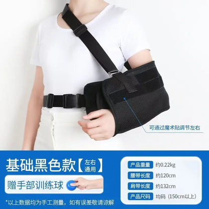Coussin d’Abduction d’Épaule Réglable – Immobilisation et Soutien Médical après Fracture, Luxation ou Chirurgie de la Coiffe des Rotateurs
