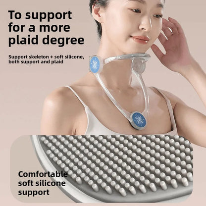 Collier Cervical de Maintien et de Traction – Support de Cou Fixe, Correcteur de Posture et Protection Cervicale