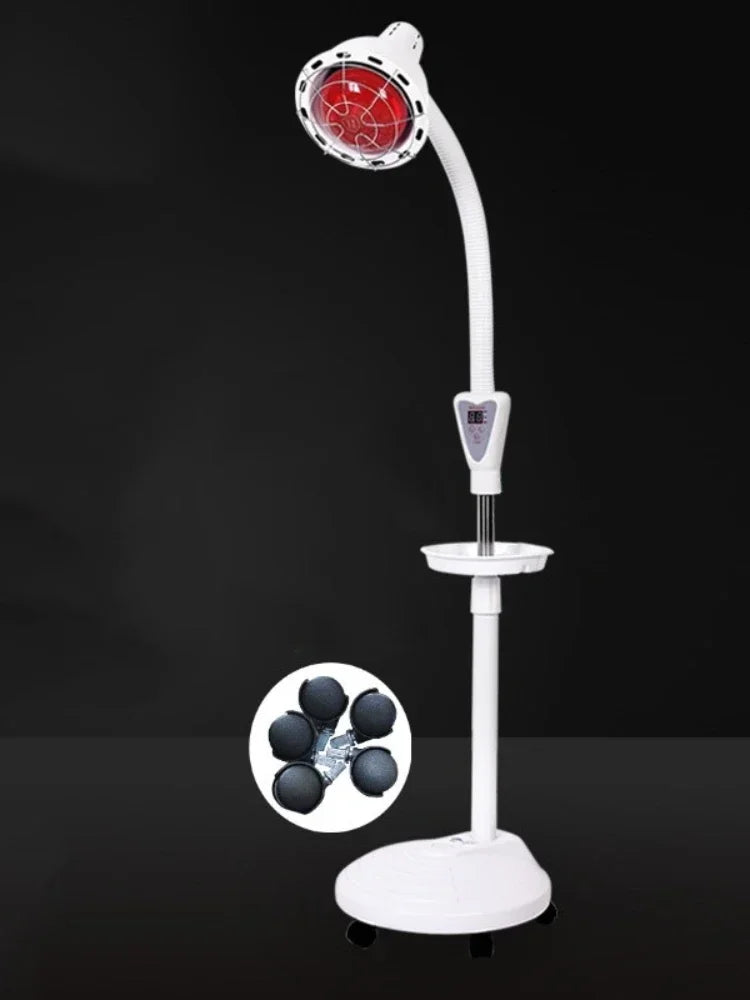 Lampe de Chaleur Infrarouge avec Support – Idéale pour Physiothérapie, Massage et Bien-Être