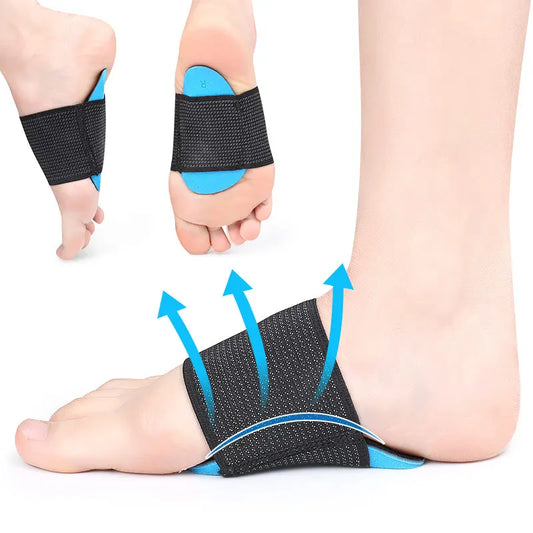 1 Paire de Semelles Orthopédiques avec Soutien de Voûte Plantaire pour Pieds Plats – Correction du Valgus et Confort Sportif