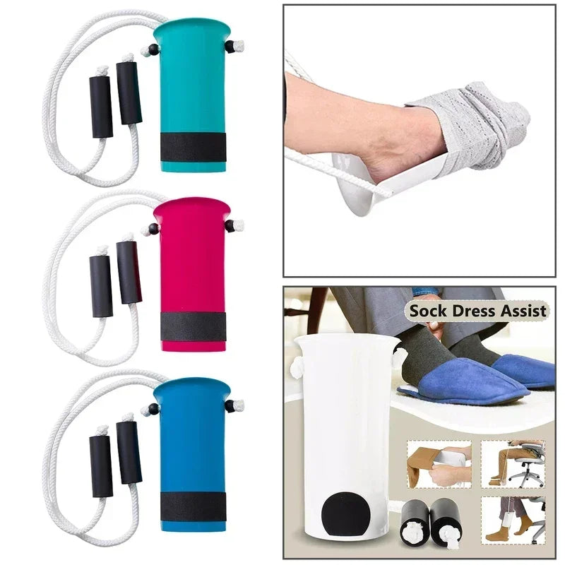 Aide à l’Enfilage des Chaussettes – Dispositif Antidérapant sans Se Pencher pour Seniors