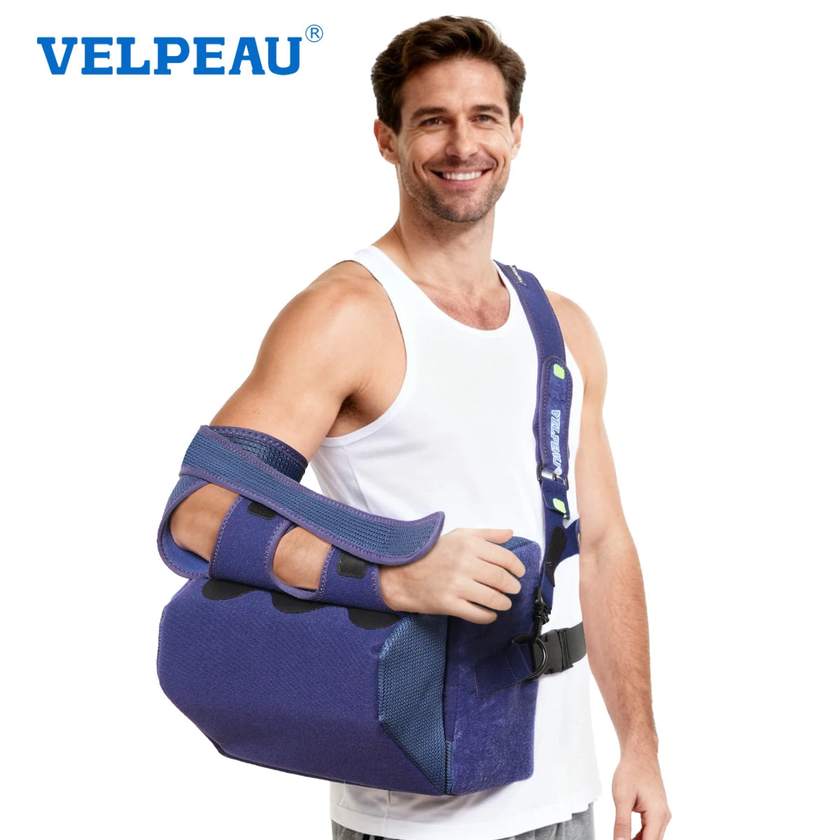 Attelle d’Abduction d’Épaule avec Coussin Multi-Angles – Soutien Post-Opératoire Coiffe des Rotateurs