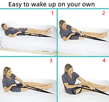 Elderly Get up Aid Disabled Get up Assist Belt Bed Ladder Assist Strap Pull up Sit up Wake up Rope Ladder with 6 Handrails