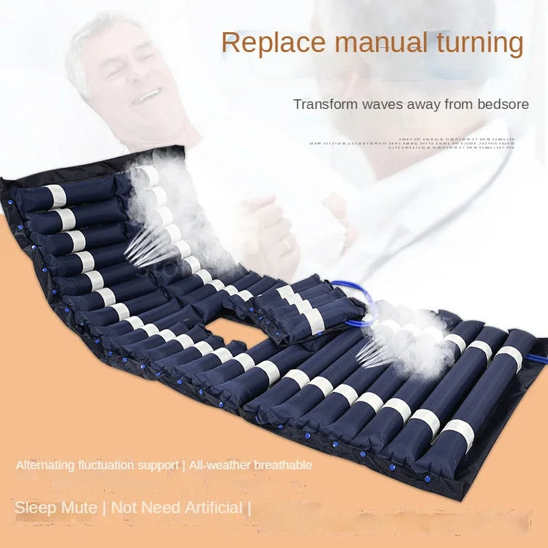 Matelas Anti-Escharres à Pression Alternée – Avec Fonction de Massage Pneumatique