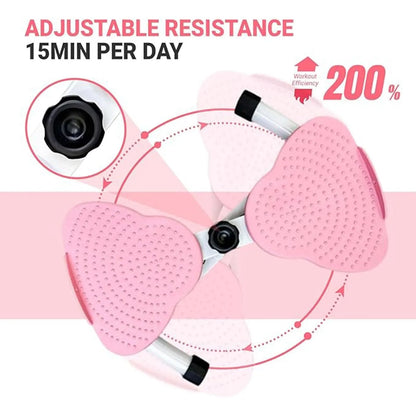 Disque de Rotation pour la Taille avec Massage des Pieds – Idéal pour Brûler les Graisses, Tonifier le Ventre et Affiner la Taille à la Maison