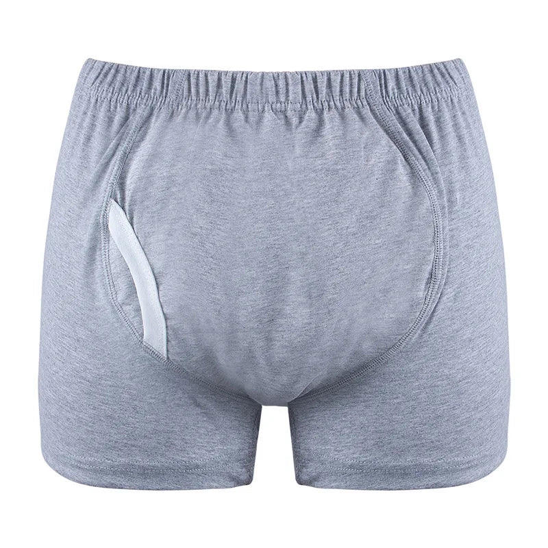 Culotte d’Incontinence Lavable pour Hommes – Protection Fiable, Augmente la Confiance et Réutilisable pour Seniors