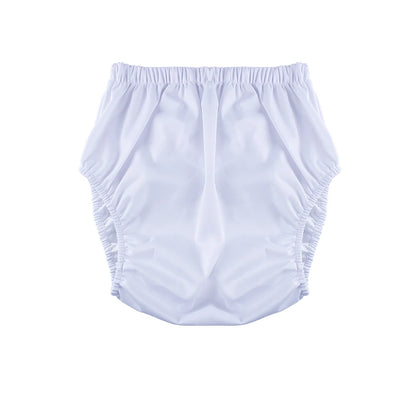 1Pc Solid Color Waterproof Iaper for Adults Washable Reusable Diaper Care Pants Leak-Proof Pants Waterproof Eldly Diaper Cover