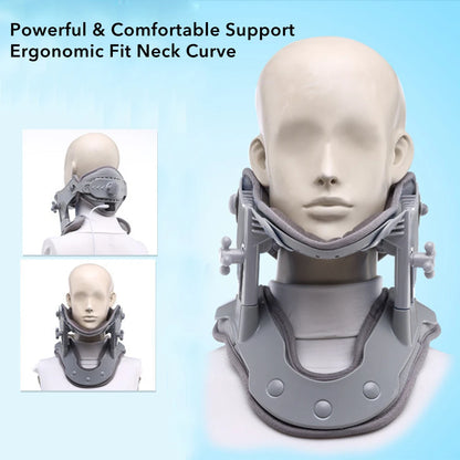 Revolutionary Medical Cervical Traction Device - Inflatable Neck Collar for Effective Spine Relaxation and Pain Relief