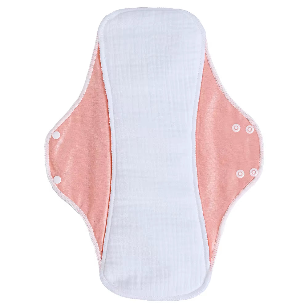 Serviettes Hygiéniques Lavables Haute Absorption – Anti-Fuites, Confort Respirant, Protection Jour et Nuit