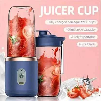 Blender Portable Haute Puissance – Smoothies Frais, Glace Pilée et Jus en Quelques Secondes