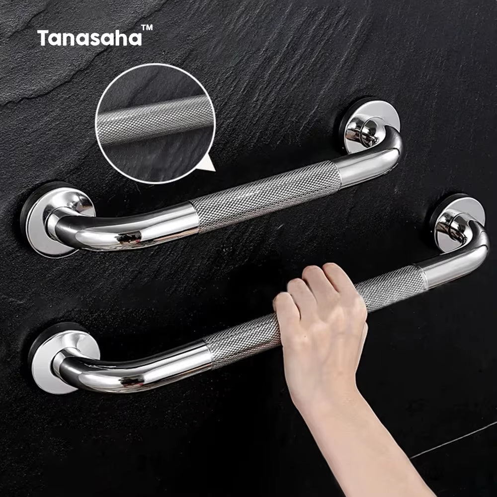 Barre d’Appui Antidérapante en Acier Inoxydable pour Douche, Baignoire et WC