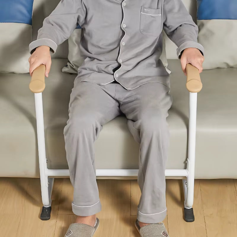 Barre d’Appui Sans Perçage Antidérapante pour WC et Canapé – Aide au Lever Seniors