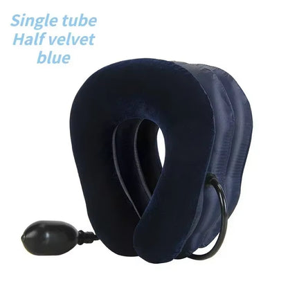 Collier Cervical Gonflable de Traction – Étirement Doux et Soulagement des Douleurs Cervicales