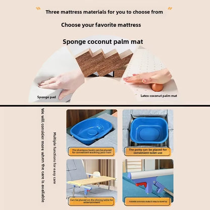 Elderly Patients Automatic Lifting Household Electric Get-Up and Get-Up Aids Multifunctional Back-Up and Turn-Over Care Mattress