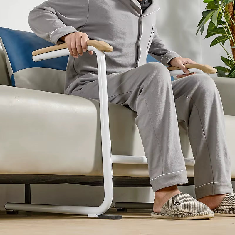 Barre d’Appui Sans Perçage Antidérapante pour WC et Canapé – Aide au Lever Seniors
