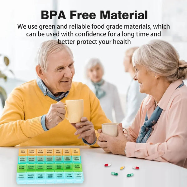 Pilulier Mensuel Voyageable Grand